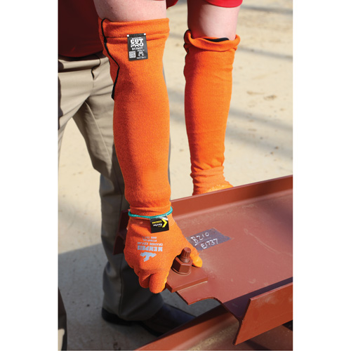 Memphis&reg; Sleeves, Kevlar&reg;, 18", ASTM ANSI Level A5, Orange CSL Industriel Inc.