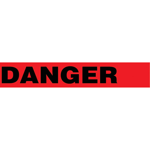 Floor Safety Tape, 3" x 54', Vinyl, Black/Red CSL Industriel Inc.