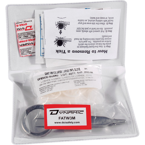Dynamic Tick Removal Kit, Class 1 Medical Device, Resealable Plastic Bag CSL Industriel Inc.