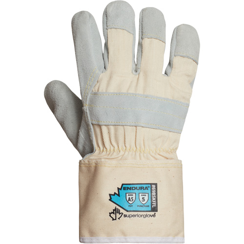 Gants dajusteur avec doublure compl&egrave;te de qualit&eacute; sup&eacute;rieure Endura, T-Grand, Paume en Cuir refendu, Doublure en Para-aramide CSL Industriel Inc.