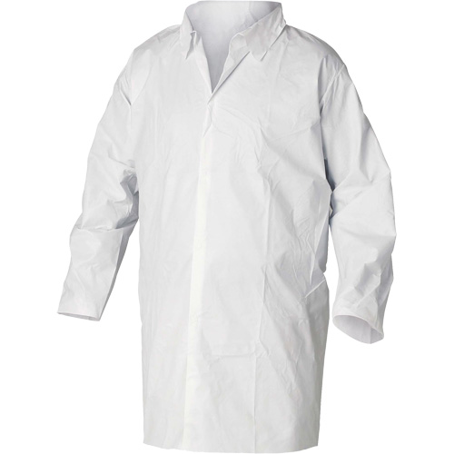 KleenGuard A20 Lab Coat, SMS, White, Medium CSL Industriel Inc.