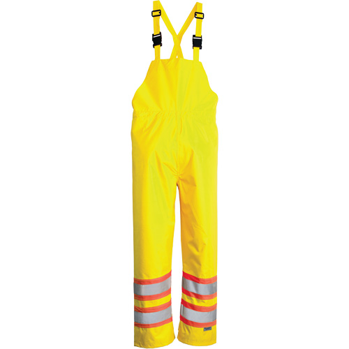 Salopette Open Road, Polyester, Petit, Jaune lime haute visibilit&eacute; CSL Industriel Inc.