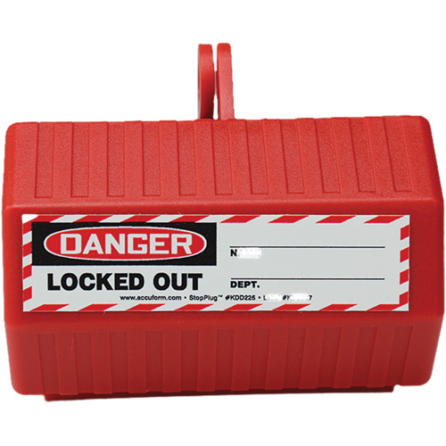 Dispositif de verrouillage Stopout StopPlug, Type Prise CSL Industriel Inc.