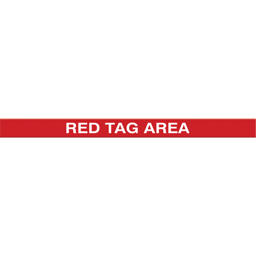 Tough-Mark Heavy-Duty Floor Marking, Rectangle, 48" L x 2" W, Red, Polyethylene CSL Industriel Inc.