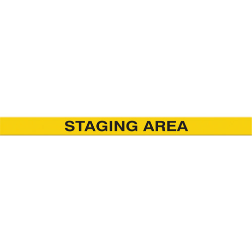 Tough-Mark Heavy-Duty Floor Marking, Rectangle, 48" L x 2" W, Yellow, Polyethylene CSL Industriel Inc.