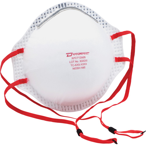Dynamic Particulate Respirator, N95, NIOSH Certified, One Size CSL Industriel Inc.
