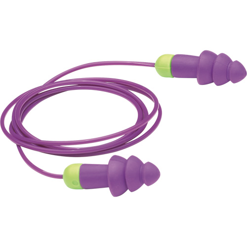 Rockets&reg; Reusable Earplugs, Corded, Bulk - Polybag, 27 dB NRR, One-Size CSL Industriel Inc.