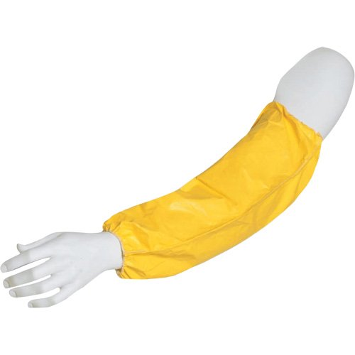 Disposable Sleeves, 18" long, Tychem&reg; 2000, Yellow CSL Industriel Inc.