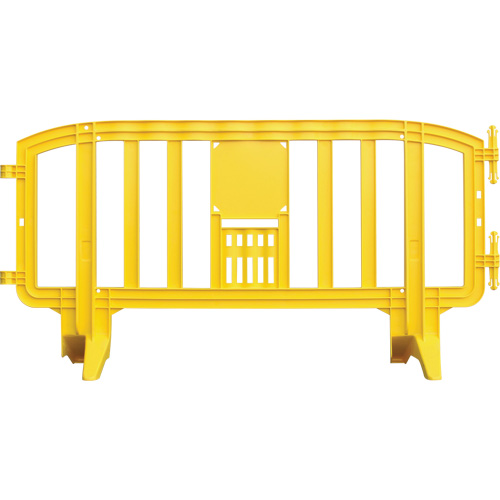 Movit Barricade, Interlocking, 78" L x 39" H, Yellow CSL Industriel Inc.