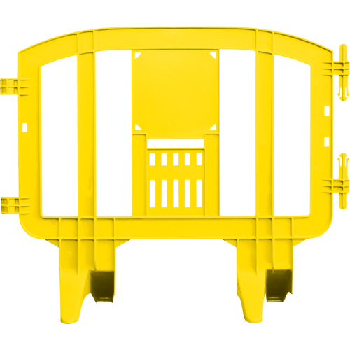 Minit Barricade, Interlocking, 49" L x 39" H, Yellow CSL Industriel Inc.