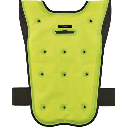 Chill-Its&reg; 6687 Economy Dry Evaporative Cooling Vest, Small/Medium, High Visibility Lime-Yellow CSL Industriel Inc.