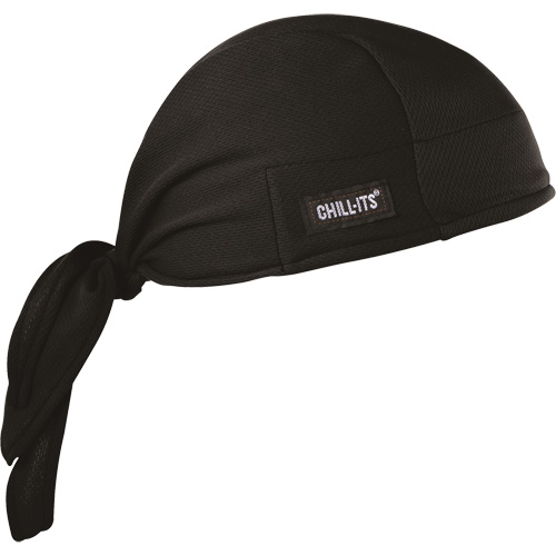 Chill-Its&reg; 6615 Cooling Doo Rag, Black CSL Industriel Inc.
