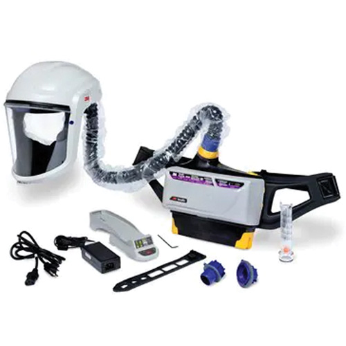 Versaflo Powered Air Purifying Respirator Painter's Kit, Headcover & Faceshield, Lithium-Ion Battery CSL Industriel Inc.