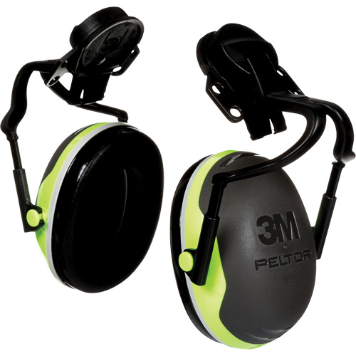Protecteurs d'oreilles X4 s&eacute;rie X Peltor, Fixation pour casque, 26 NRR dB CSL Industriel Inc.