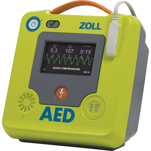 D&eacute;fibrillateur AED 3 BLS pour secouristes professionnels, Semi-automatique, Français, Classe 4 CSL Industriel Inc.