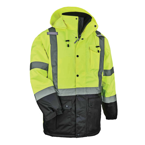 Parka thermique GloWear 8384 de Type R, Jaune lime haute visibilit&eacute;, Grand CSL Industriel Inc.