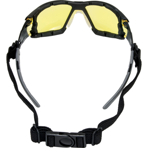 Z2900 Series Safety Glasses with Foam Gasket, Amber Lens, Anti-Scratch, ANSI Z87+/Meets/Exceeds CSA Z94.3 CSL Industriel Inc.