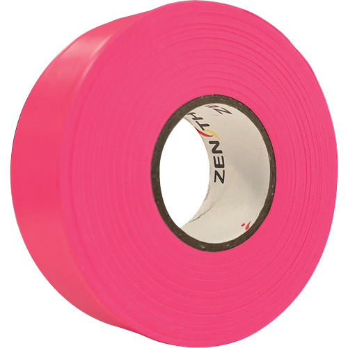 Ruban de signalisation, 1,1875" la x 164' lo, Rose fluorescent CSL Industriel Inc.