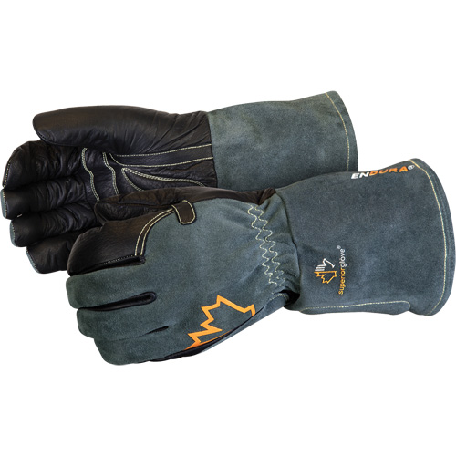 Endura&reg; Mig Welding Gloves, Grain Cowhide, Size Medium CSL Industriel Inc.