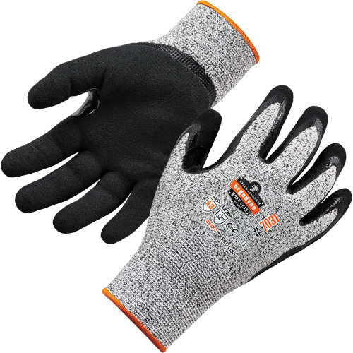 Gants ProFlex tr&egrave;s r&eacute;sistant aux coupures, Taille Petit, Calibre 13, Rev&ecirc;tement Nitrile, Enveloppe en PEHP, ASTM ANSI niveau A3 CSL Industriel Inc.