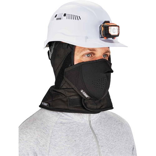N-Ferno&reg; 3-Layer Winter Hard Hat Liner with Mouthpiece, Fleece Lining, One Size, Black CSL Industriel Inc.