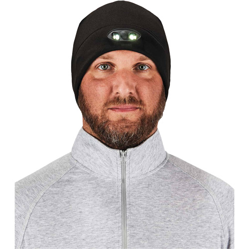 N-Ferno&reg; Skull Cap Beanie Hat with LED Lights, One Size, Orange CSL Industriel Inc.