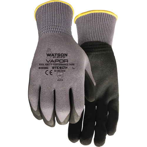 Stealth Vapour Coated Gloves, 2X-Large, Foam PVC Coating, 15 Gauge, Nylon Shell CSL Industriel Inc.