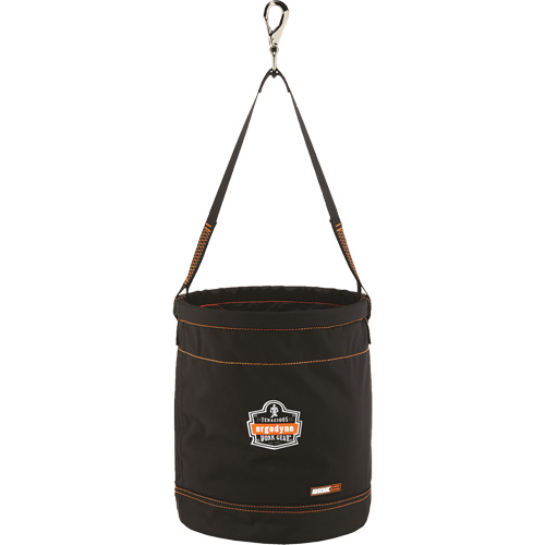 Arsenal&reg; 5970 Swiveling Hook Hoist Bucket, Nylon, 12.5" Dia. x 15" H, 100 lbs. Load Rating CSL Industriel Inc.