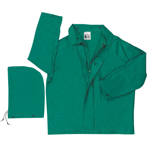 Imperm&eacute;able avec limite dinflammabilit&eacute; Dominator, Polyester/PVC, Grand, Vert CSL Industriel Inc.