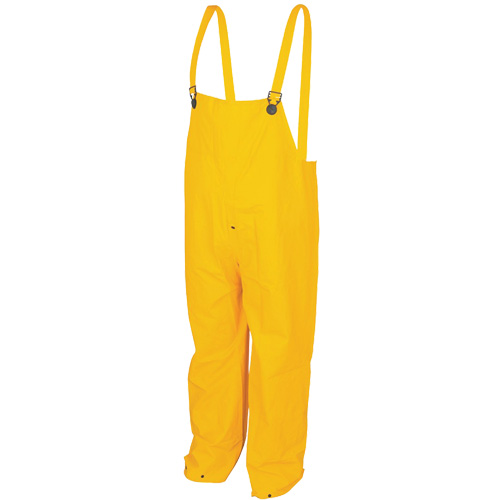 Pantalons &agrave; bavette imperm&eacute;ables de s&eacute;rie classique, Grand, Polyester/PVC, Jaune CSL Industriel Inc.