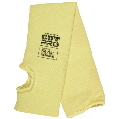 Manchon r&eacute;sistant &agrave; la coupure Safety Cut Pro, Kevlar, 18", ASTM ANSI niveau A3, Jaune CSL Industriel Inc.