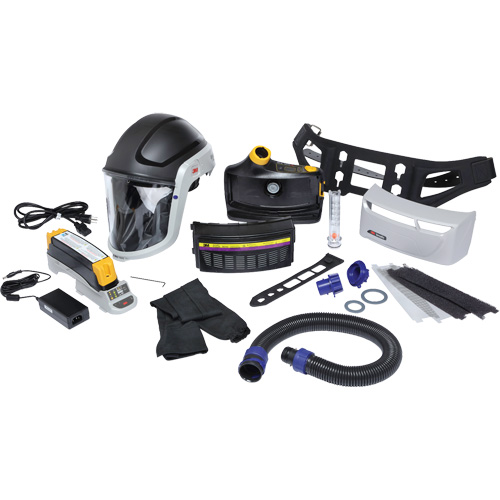Versaflo TR Series Heavy Industry PAPR Kit, Hard Hat & Faceshield, Lithium-Ion Battery CSL Industriel Inc.