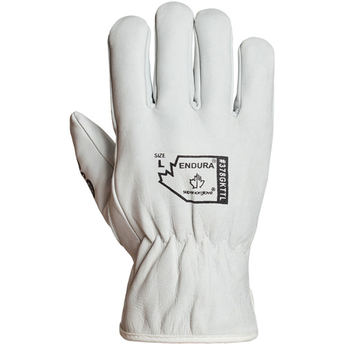 Gants de conducteur doubl&eacute;s pour l'hiver Endura, T-Grand, Paume en Cuir fleur de ch&egrave;vre, Thinsulate CSL Industriel Inc.