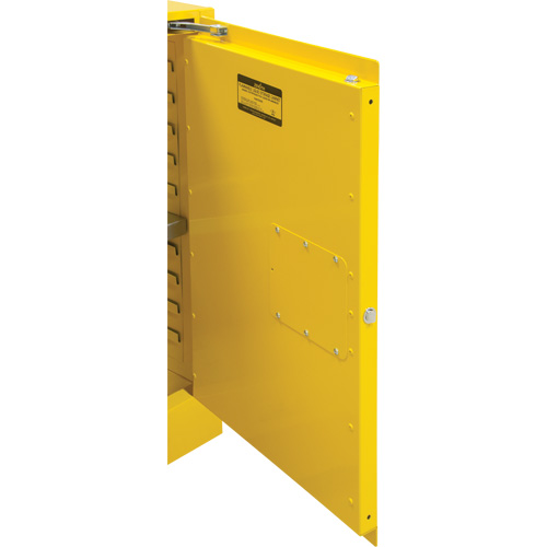Flammable Storage Cabinet, 12 gal., 1 Door, 23" W x 35" H x 18" D CSL Industriel Inc.