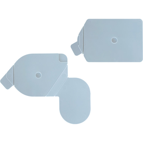 Supports de rechange pour &eacute;lectrodes de formation RCR Uni-Padz, Zoll AED 3 Pour, Non m&eacute;dical CSL Industriel Inc.