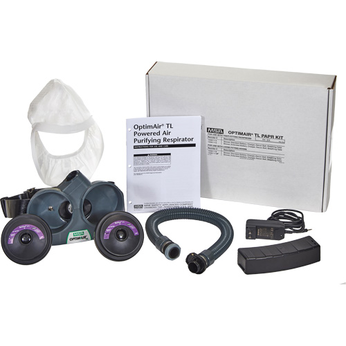 OptimAir&reg; TL PAPR Response Kit, Headcover & Faceshield, Lithium-Ion Battery CSL Industriel Inc.