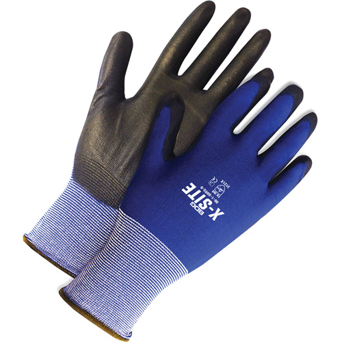 X-Site Coated Gloves, 6, Polyurethane Coating, 18 Gauge, Nylon Shell CSL Industriel Inc.