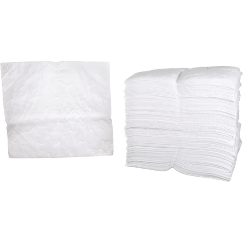 Petroleum Sorbent Pads, Oil Only, 19" x 17", 38.7 gal. Absorbancy CSL Industriel Inc.