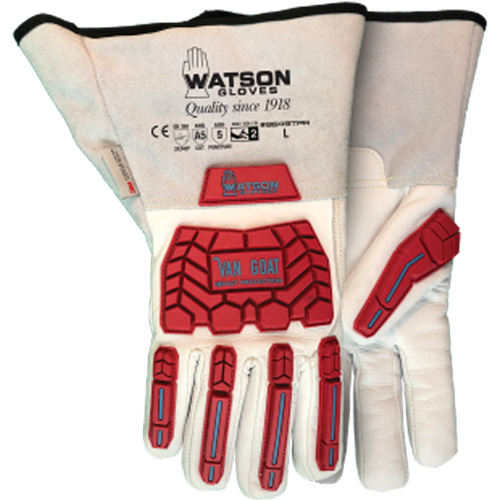 Gants en cuir de ch&egrave;vre Van 9549TPR, Moyen, Paume en Ch&egrave;vre, Poignet Manchette CSL Industriel Inc.