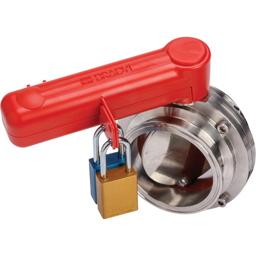 Dispositif de cadenassage pour poign&eacute;e de tirage, Type Papillon CSL Industriel Inc.