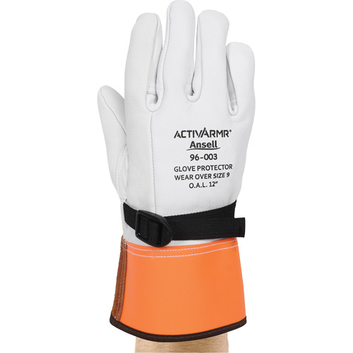 96-003 High Voltage Leather Protector Gloves, Size 8, 12" L CSL Industriel Inc.
