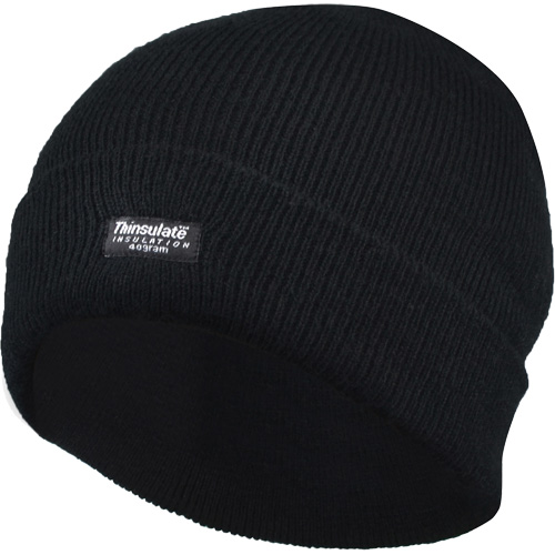 Lined Cuff Tuque, Thinsulate Lining, One Size, Black CSL Industriel Inc.