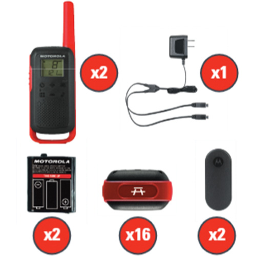 Radios bidirectionnelles Talkabout, Bande FRS, 22 canaux, Port&eacute;e 32 km CSL Industriel Inc.
