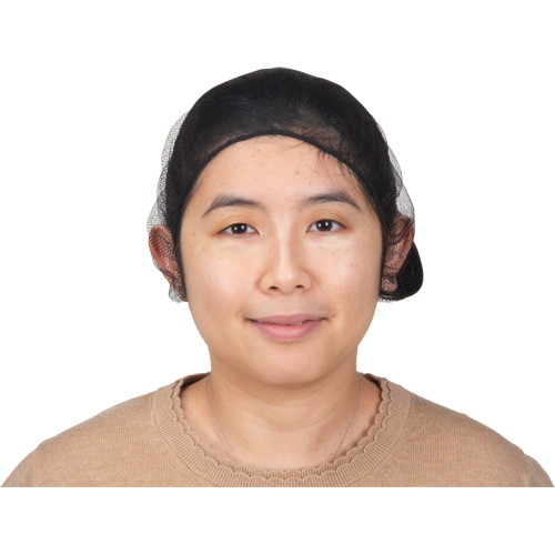 Hair Nets, Nylon, 21", Brown CSL Industriel Inc.