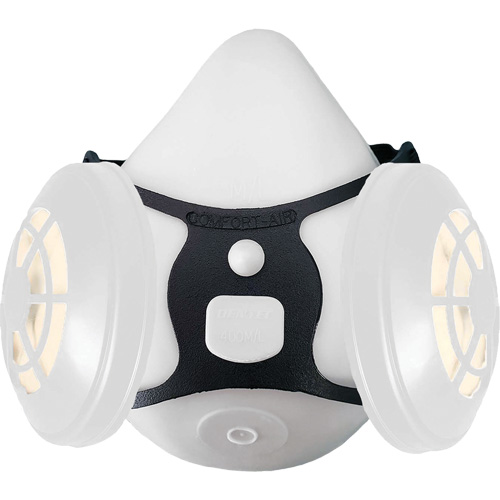 Ensemble de respirateur &agrave; demi-masque Comfort-Air 400Nx sans soupape d'expiration, &eacute;lastom&egrave;re/Caoutchouc, Moyen/grand CSL Industriel Inc.