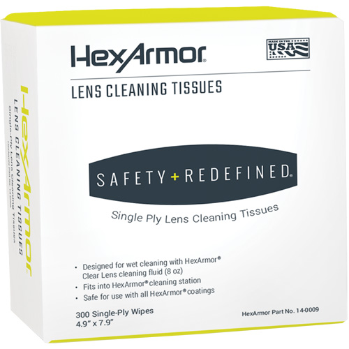 Lens Cleaning Tissues, 4.9" x 7.9", 300 /Pkg. CSL Industriel Inc.