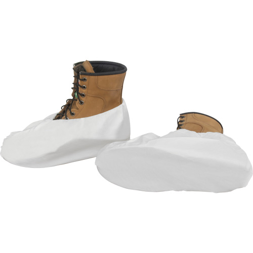 Couvre-chaussures, Taille unique, Microporeux, Blanc CSL Industriel Inc.