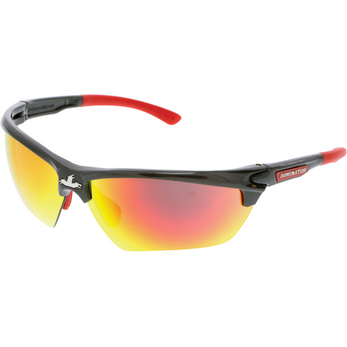 Dominator DM3 Series Safety Glasses, Orange Mirror Lens, Anti-Fog/Anti-Scratch, ANSI Z87+ CSL Industriel Inc.