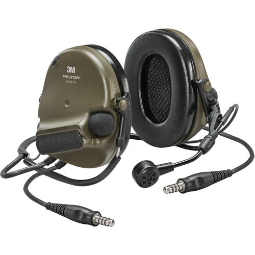 Peltor ComTac VI NIB Dual Lead Headset, Neckband Style, 22 dB CSL Industriel Inc.