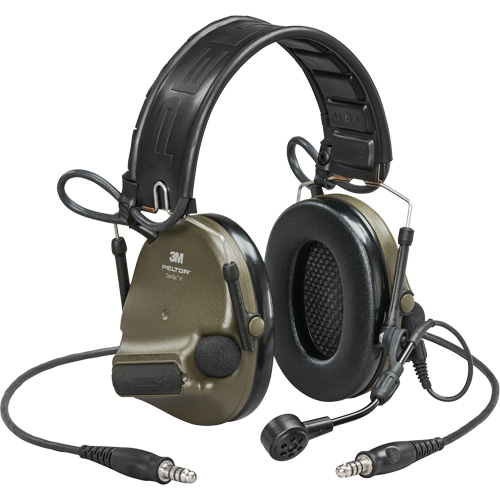 Peltor ComTac VI NIB Dual Lead Headset with Arc, Headband Style, 23 dB CSL Industriel Inc.